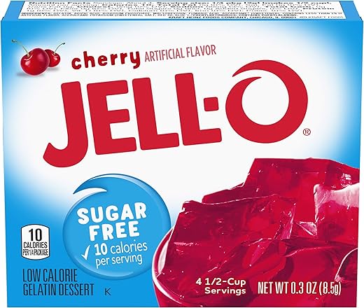 Jell-O Sugar Free Cherry vs. Simply Delish Raspberry Jel: A Taste Comparison